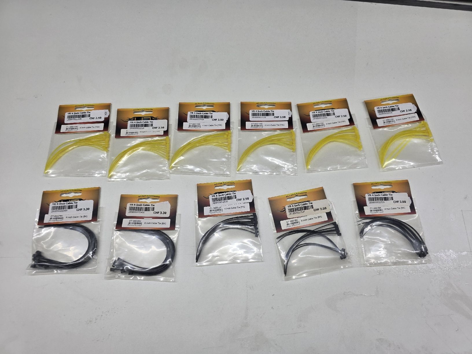 RC Modellbau: Diverse Mini Kabelbinder  – Neu und originalverpackt aus Rüti ZH von Madeira14