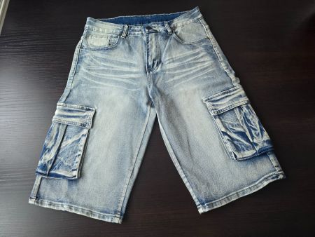 Bermuda jeans pour homme T-M Neuf