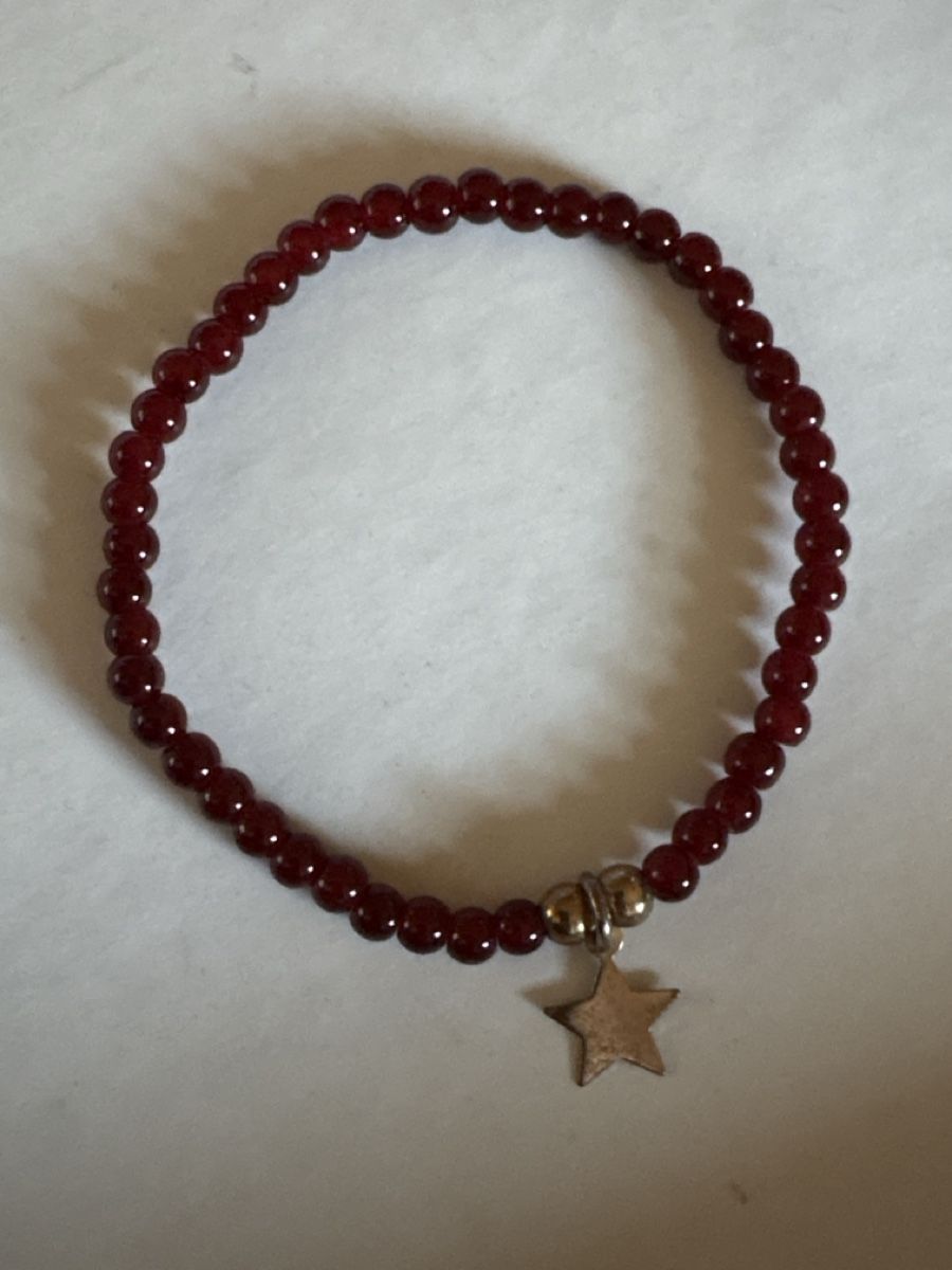 Bracciali & Braccialetti: Armkette Modeschmuck ( Bordeaux ) – Nuovo (secondo la descrizione) da Rümlang venduto da BoutiqueMonique16