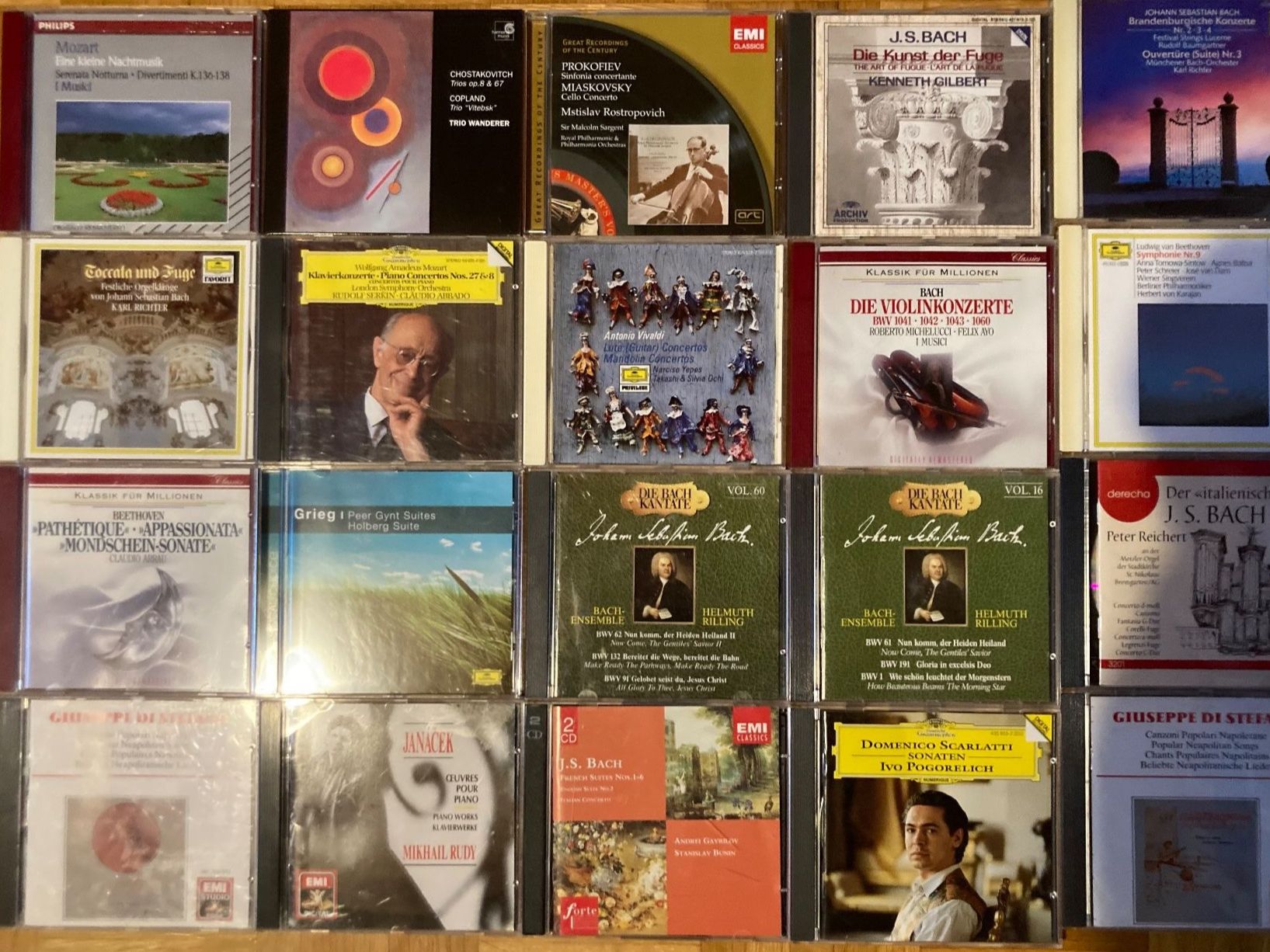 CD: Klassik: CD-Sammlung div. (45 Stück) – Usato da Basel venduto da afetz 2