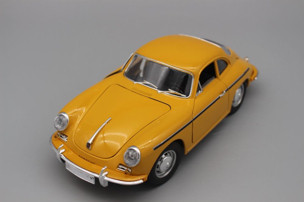 Porsche 356 B Coupé 1961 – Burago 1/18 – Bordeaux – Made In Italy