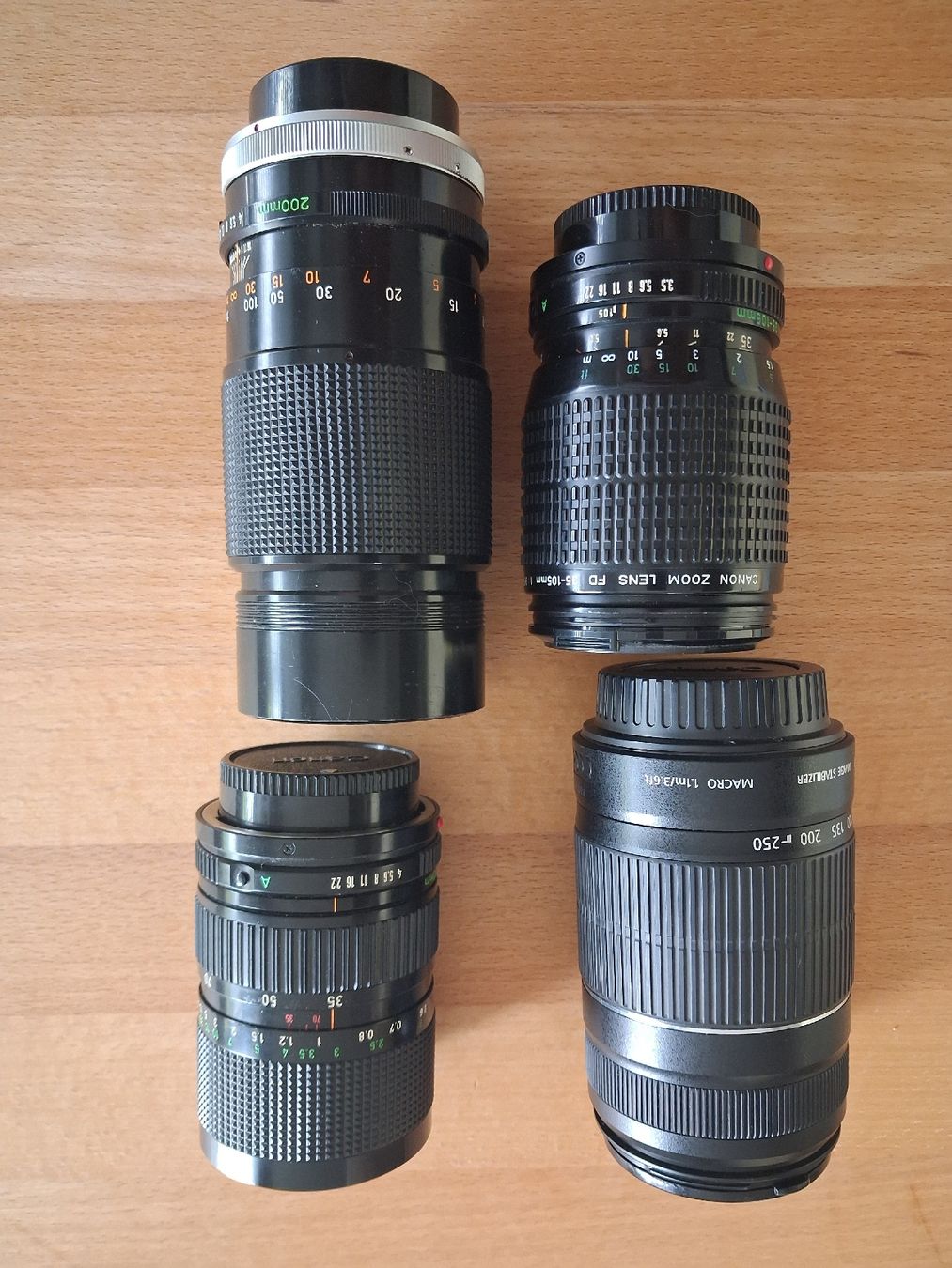 Canon Objectifs: Canon Objektive 4stk – D'occasion à Bürglen TG par Karpfen13