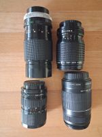 Canon Objektive 4stk