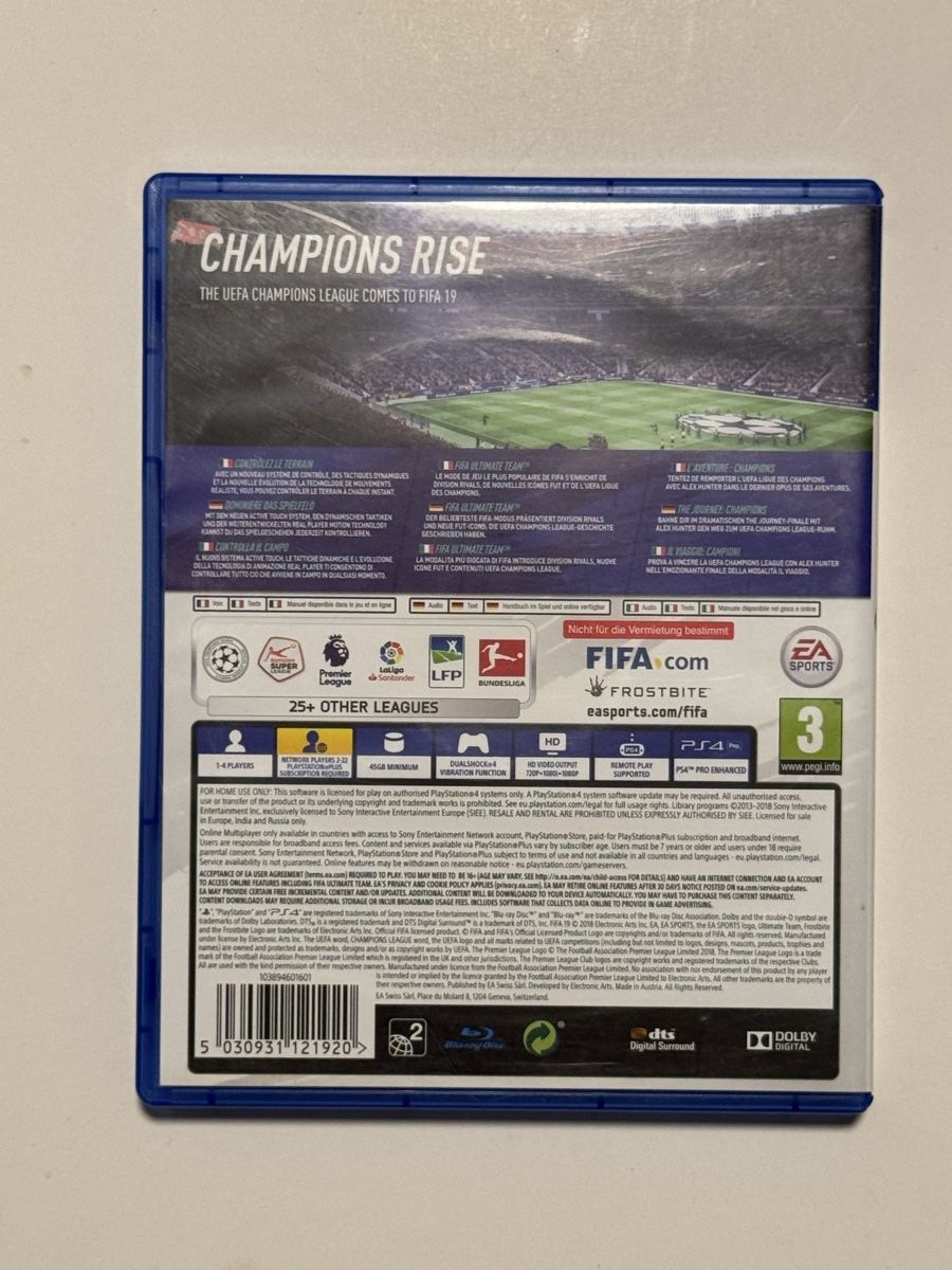 Sony Giochi: FIFA 19 (PS4) – Usato da Winterthur venduto da Kev_Scha14 1