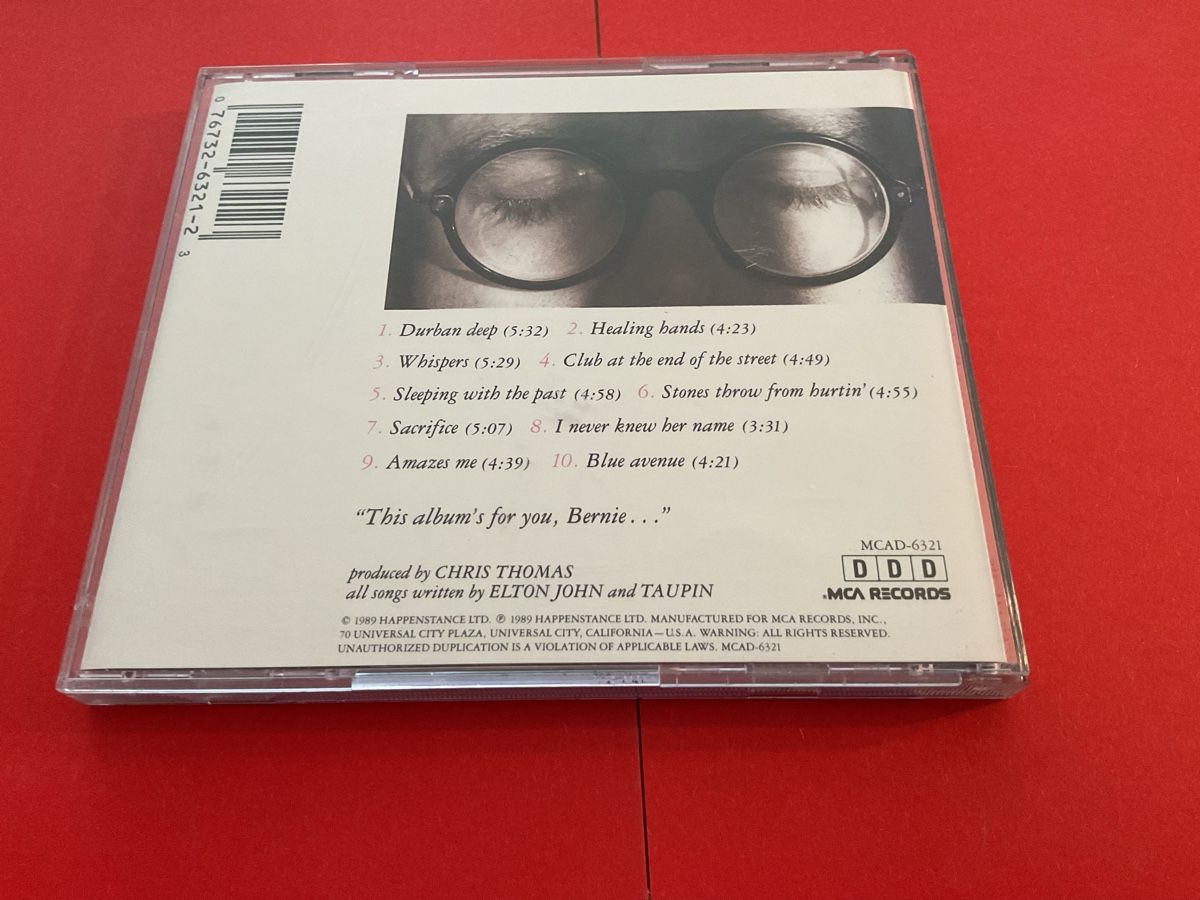 CD: Elton John - Sleeping with the Past CD 1989 – Usato da Steinach venduto da Quarkie 2