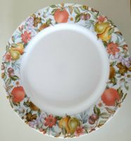 6 Teller mit floralem Motiv