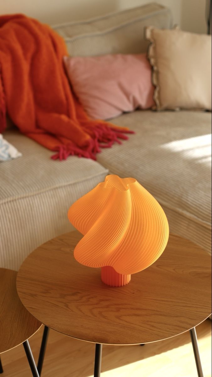 Lampes: Orange 3D Printed Lamp – Neuf (Voir description) à Regensdorf par __Claudia_ 1