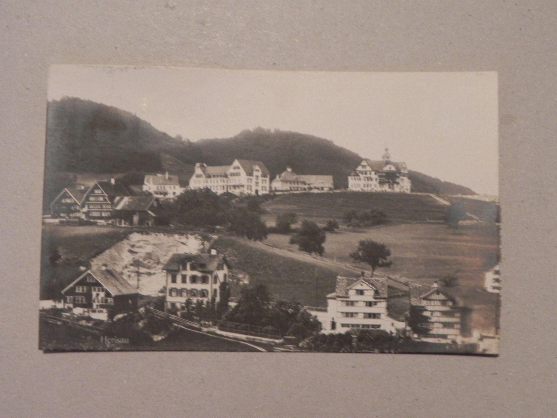 Ansichtskarten: Ansichtskarte Herisau AR Appenzell 1919 – Gebraucht aus Siebnen von krimsie