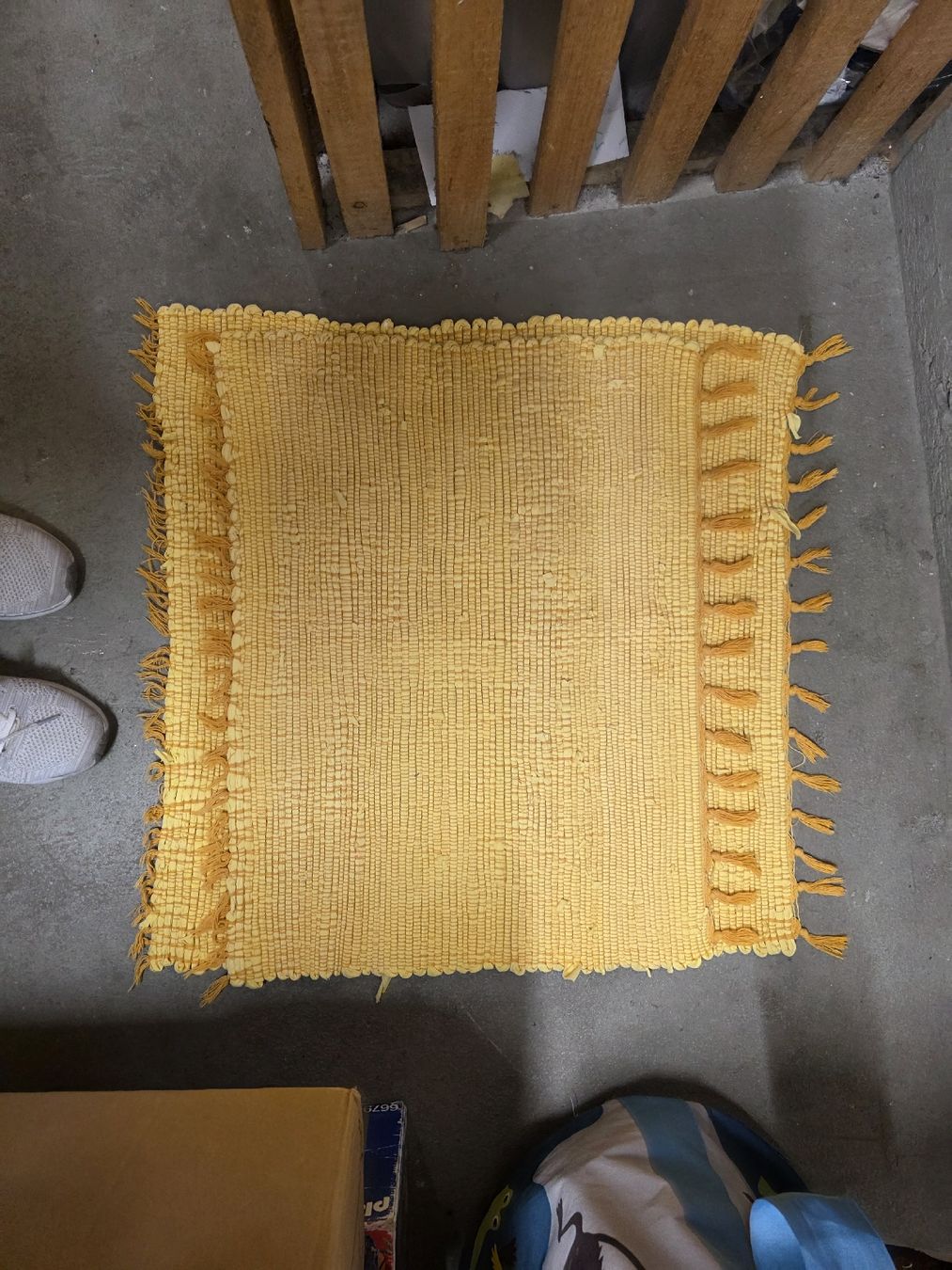 Tappeti: 2 x Teppich, gelb, mit Fransen, Sommer-Deko – Usato da Horw venduto da Zedy01 1