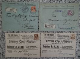 Entlebuch / Luzern  zwei Briefe und zwei Karten