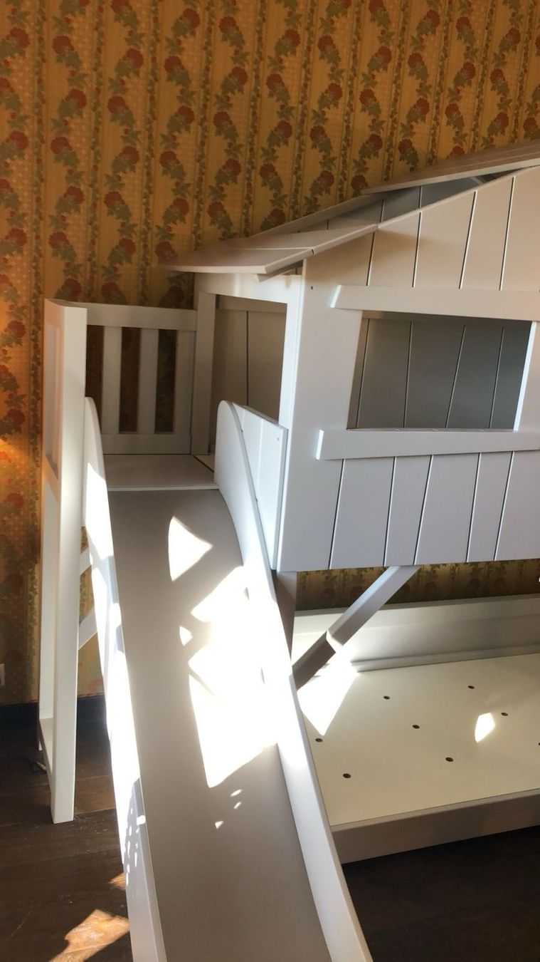 Letti: Lit cabane superposé avec toboggan plateforme – Usato da Cologny venduto da suz_xm2l 1