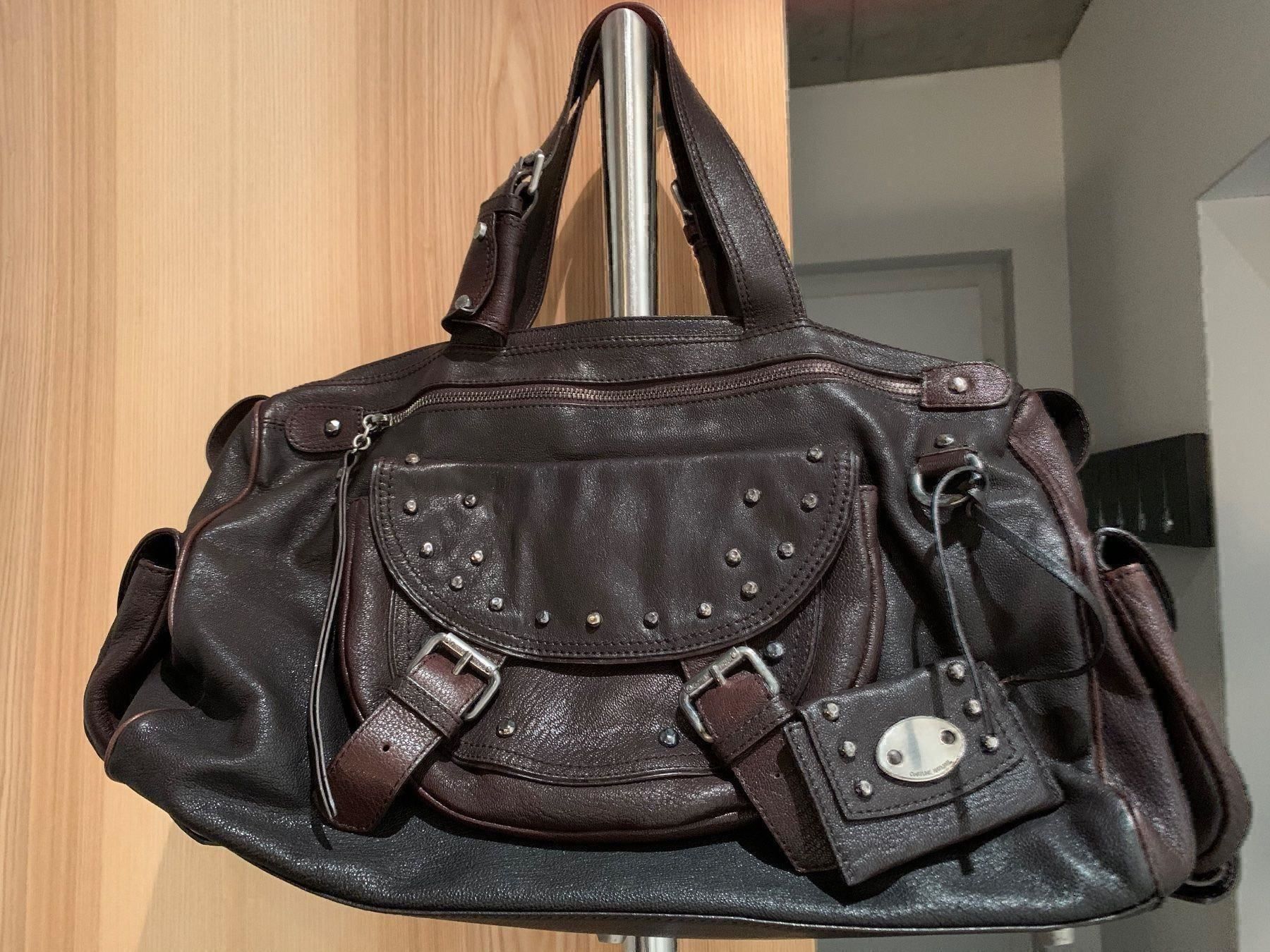 Taschen für Damen: Neue Costume National Ledertasche, braun – Neu (gemäss Beschreibung) aus Cham von Hello000