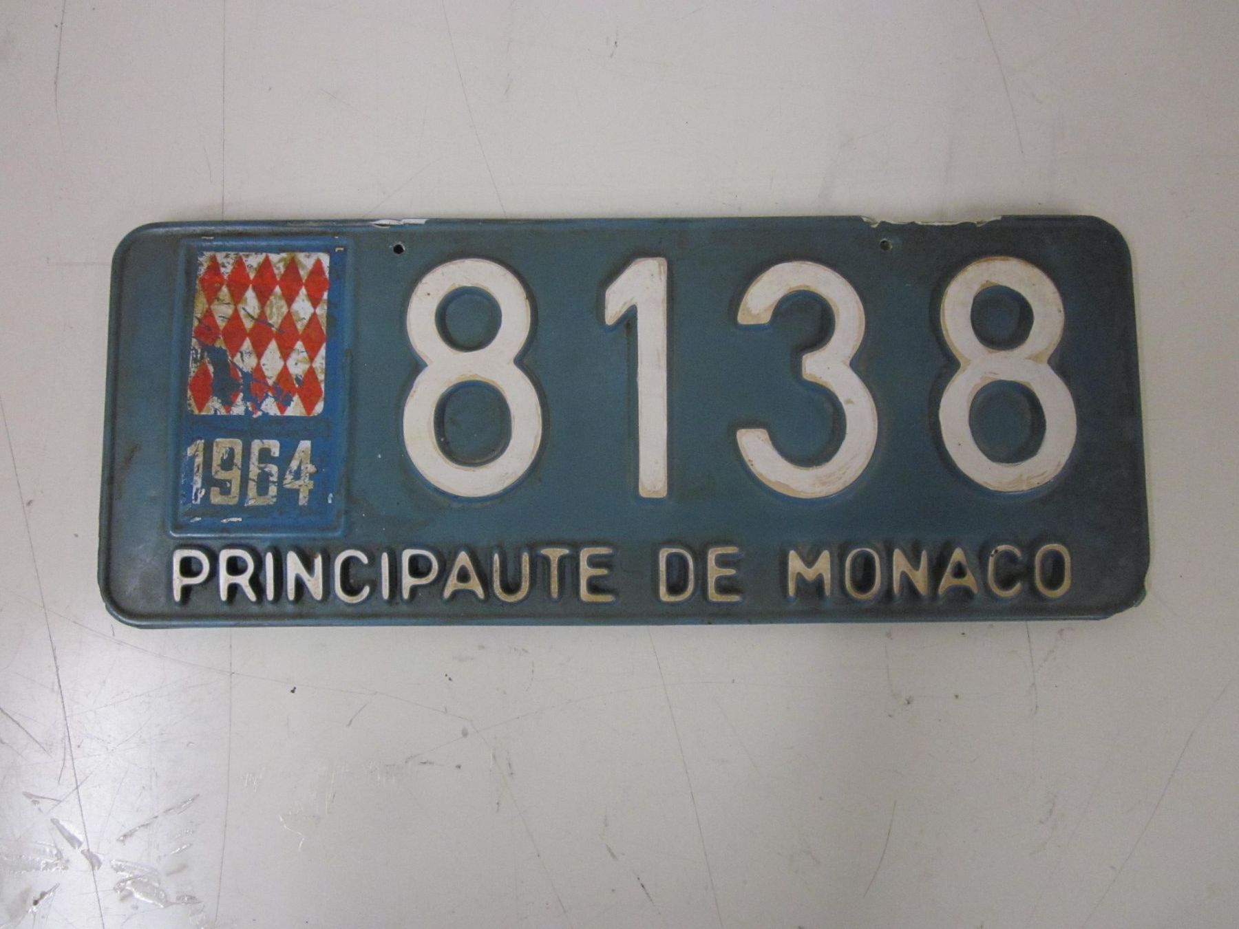 Antik Autonummer Principauté de Monaco 1964 Vintage Oldtimer (Gebraucht ...
