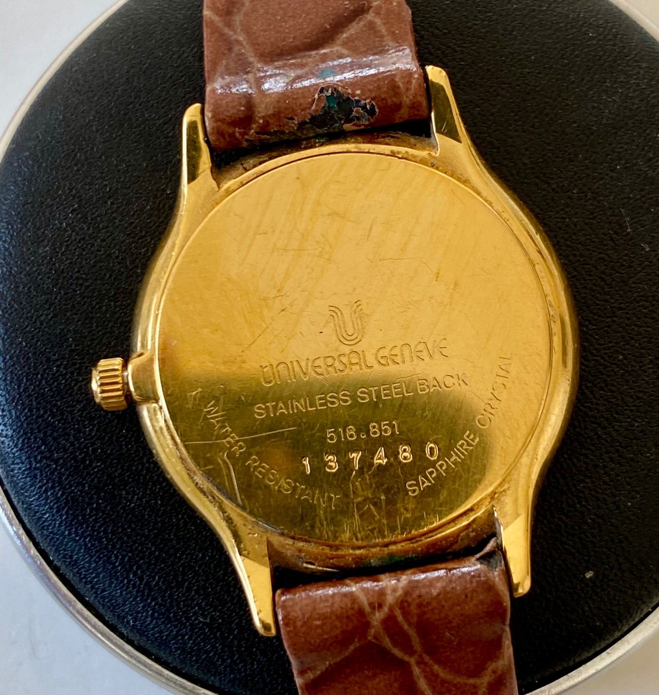 Universal Genève Orologi: Universal Geneve ref. 518.851 gold plated – Usato da Küsnacht ZH venduto da Pedramy 5