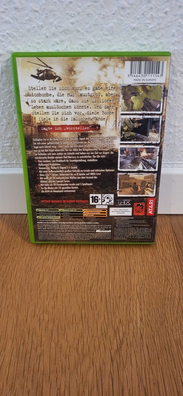 Microsoft Giochi: Xbox - Shadow OPS Red Mercury – Usato da Münsingen venduto da Heroism2010 1