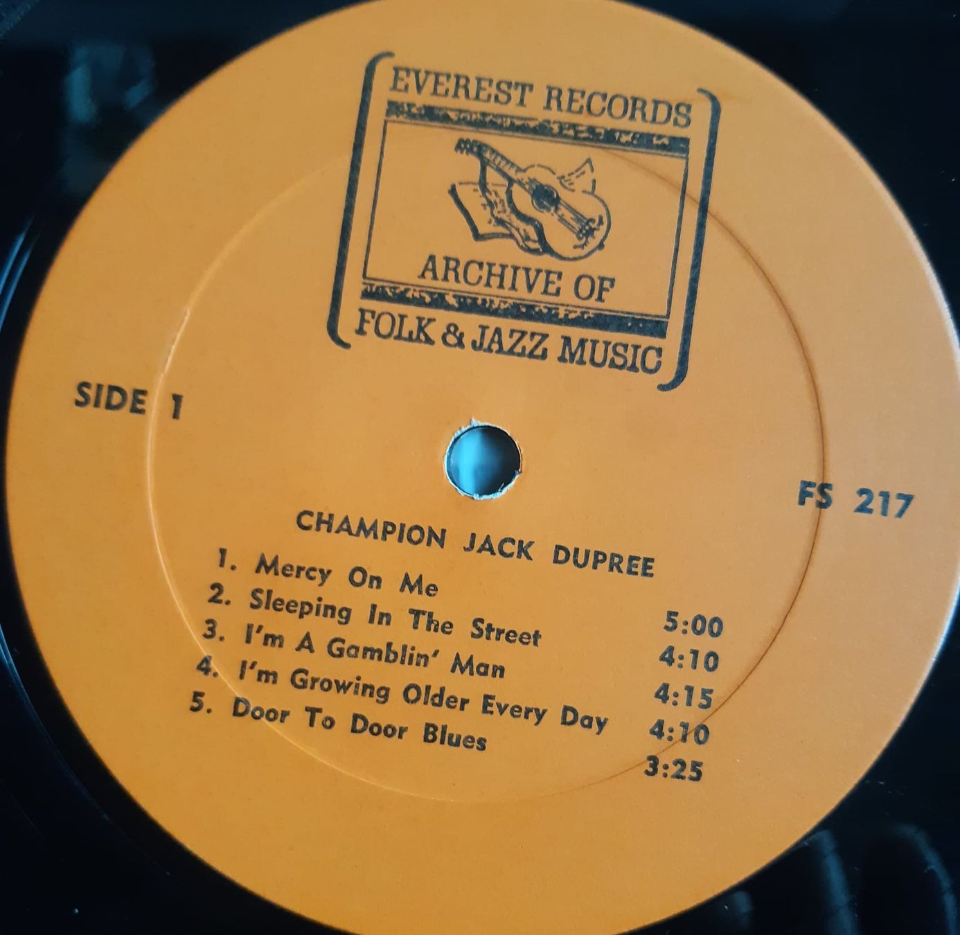 Dischi in vinile: CHAMPION JACK DUPREE: Same EVEREST: FS 217 – Usato da Frick venduto da kyb_yq8h 1