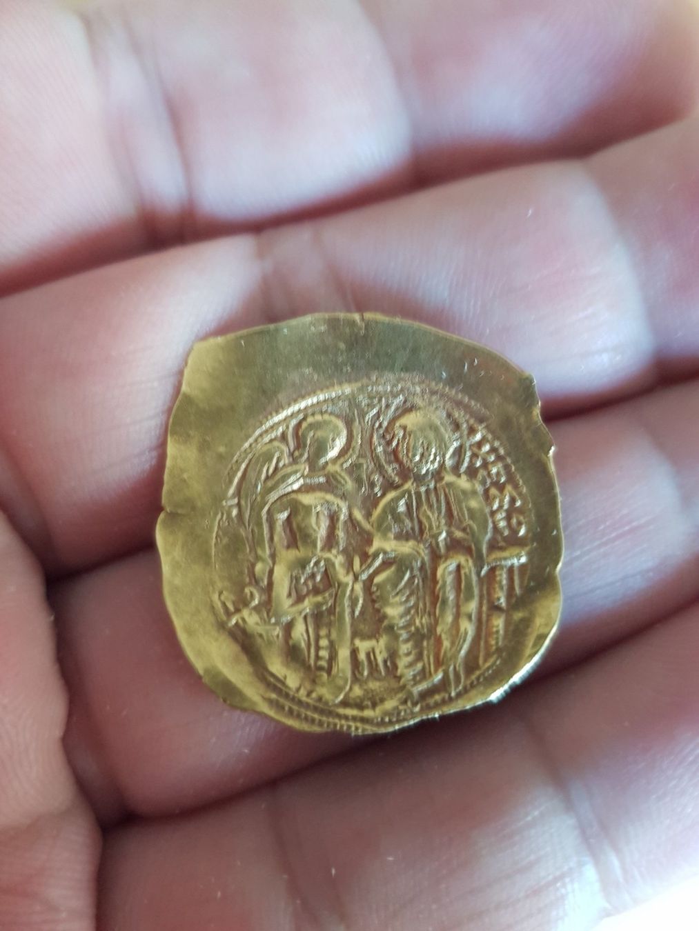Tutti le monete: Hyperpyron - Michel VIII Paléologue - Constantinople – Usato da Meyrin venduto da menelaos77 1