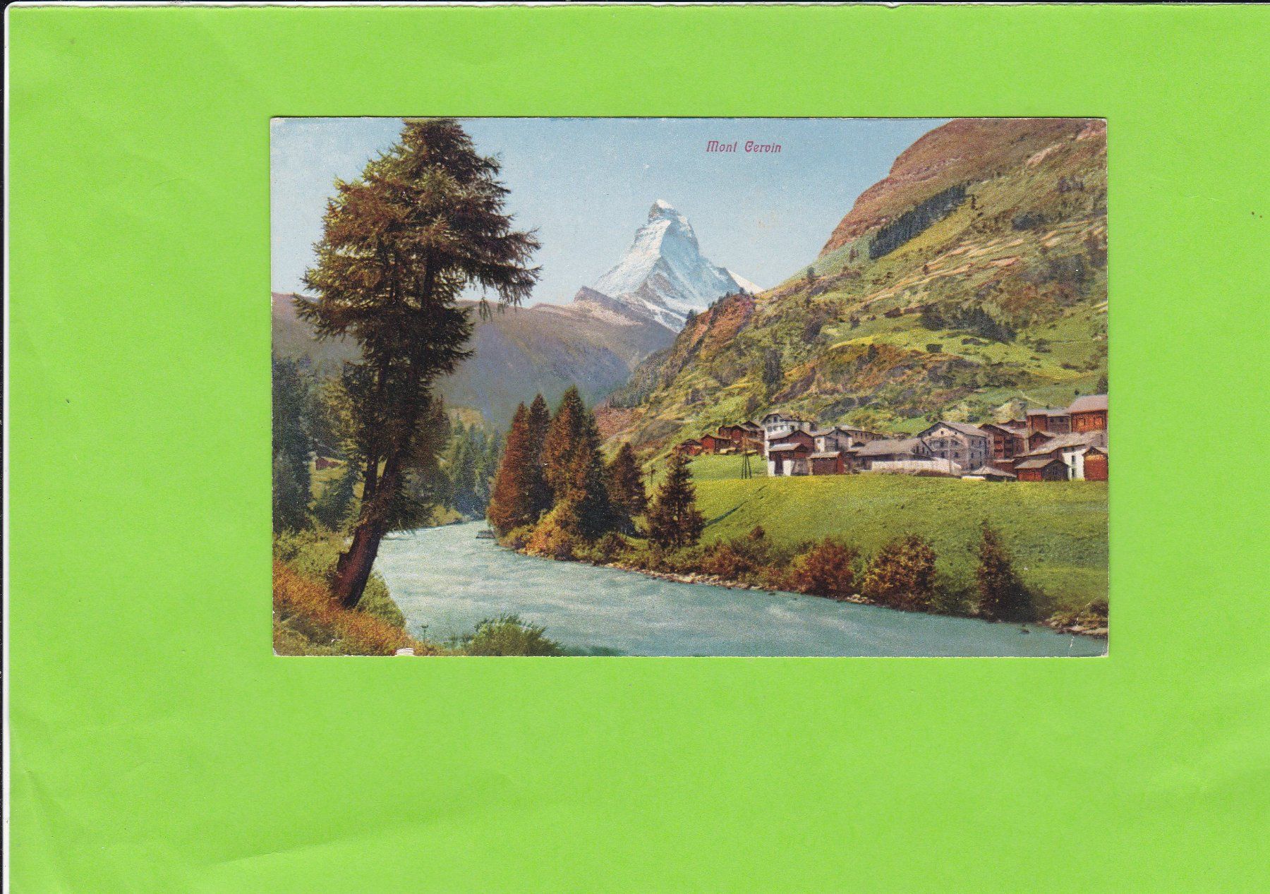 Ansichtskarten: Zermatt-Matterhorn – Gebraucht aus St. Peterzell von neckertal