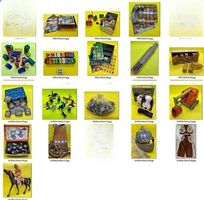 Vecchi giocattoli (anni 50 / 60) in blocco di 18 pezzi