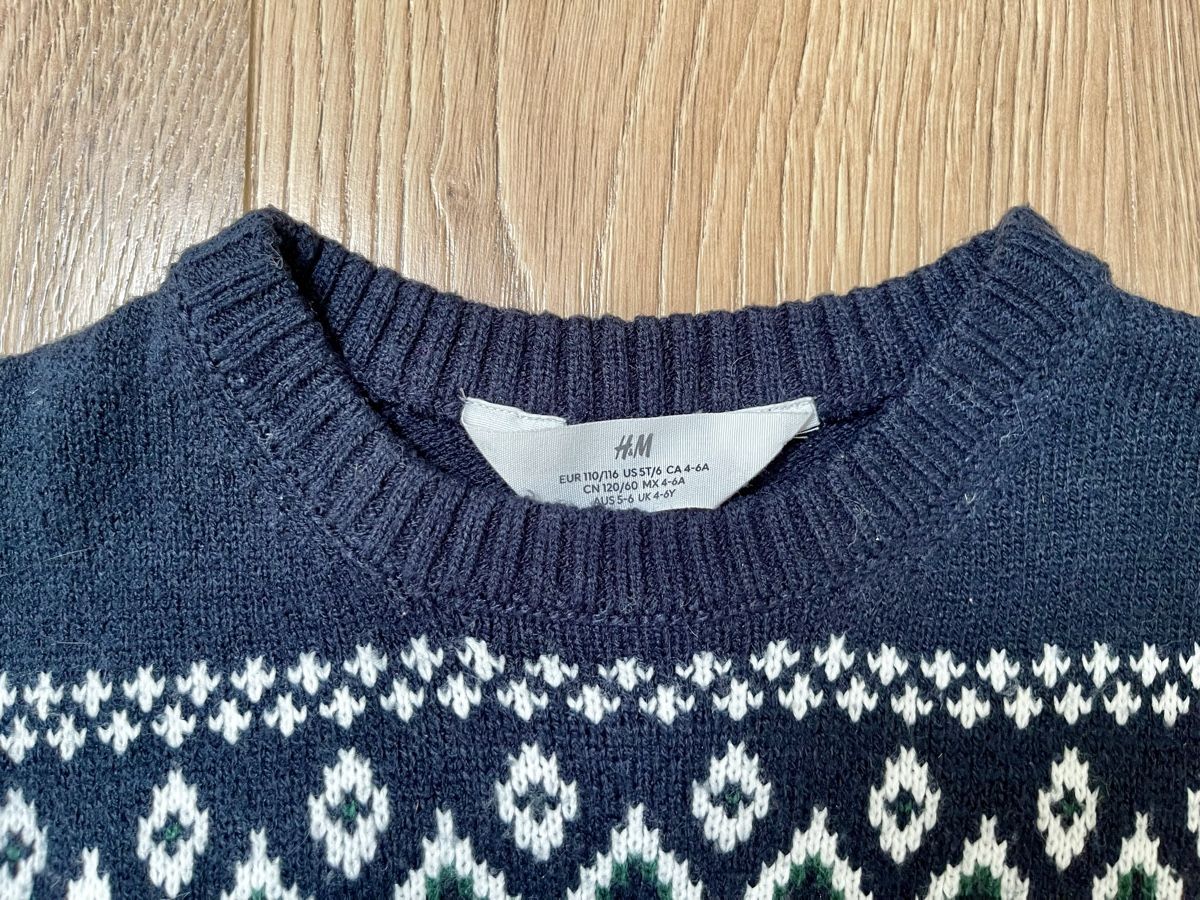 H&M Maglioni & Felpe: Norweger  Pulli , Grösse 110/116, Top Zustand! – Usato da Reinach BL venduto da sake08-2008 1