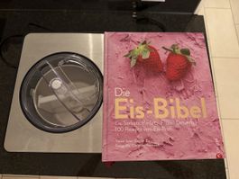 UNOLD Schuhbeck Eismaschine 48818 mit Kompressor + Eis-Bibel