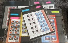 Diverse CH Briefmarken Bogen. Katalogwert ca. 1000.-
