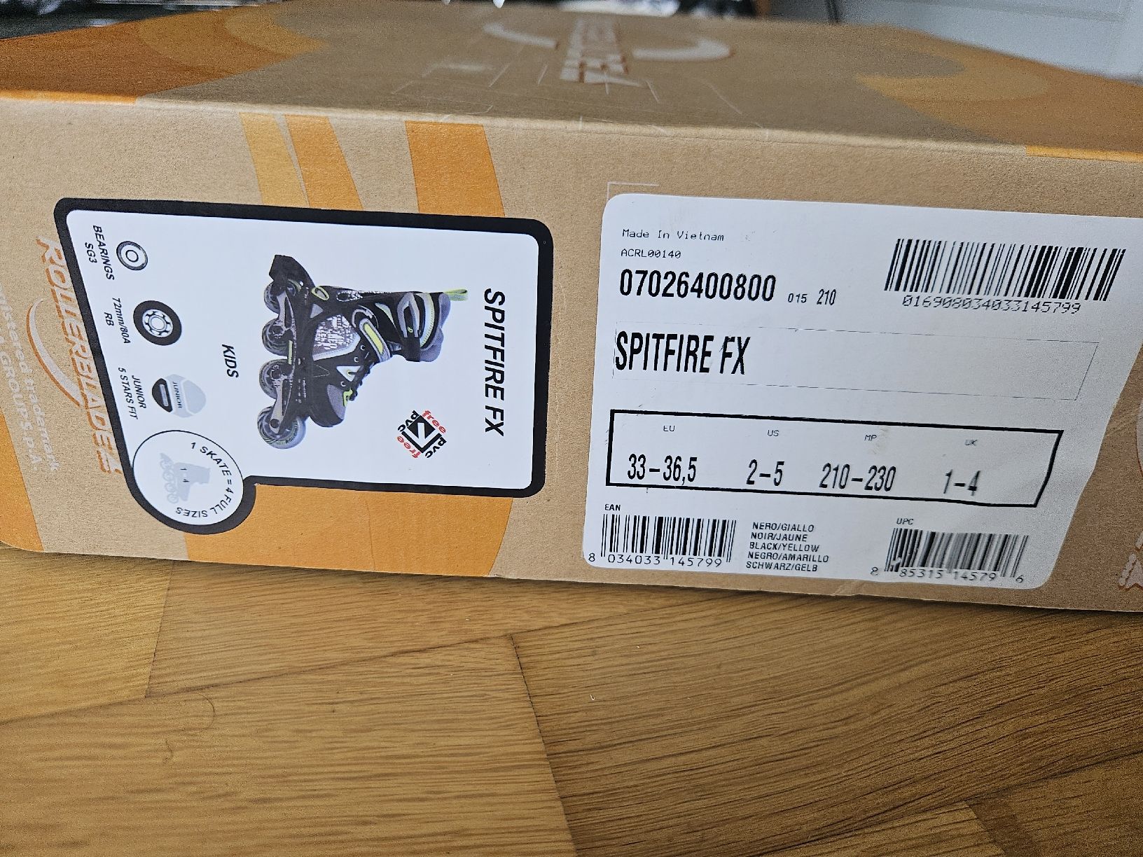 Pattini in linea & Pattini a rotelle: Rollerblades 33-36.5 – Usato da Ehrendingen venduto da Svenis 3