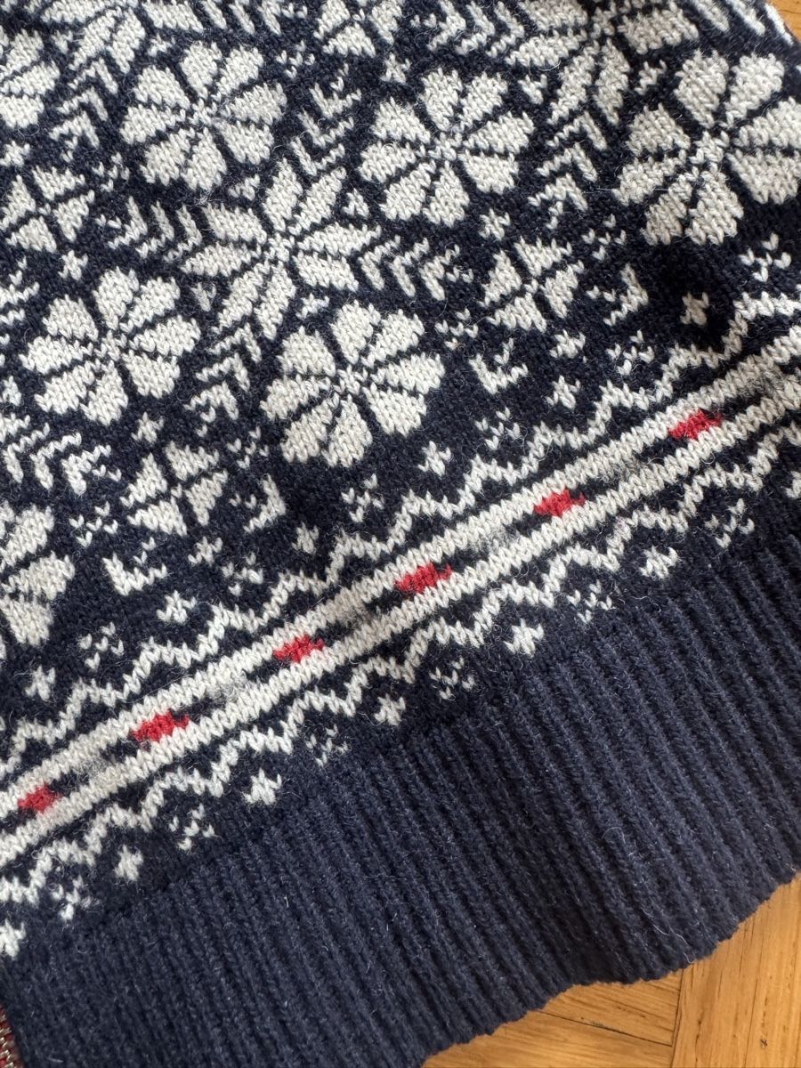 Bogner Pullover & Sweatshirts: Bogner Zip Front Norwegian Style Wool Sweater 40/M – Gebraucht aus Fällanden von emi_x6xw 1
