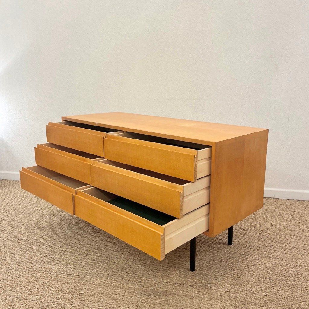 Thut Cassettiere: Kurt Thut Sideboard ahorn 1950er – Usato da Genève venduto da lid06 6