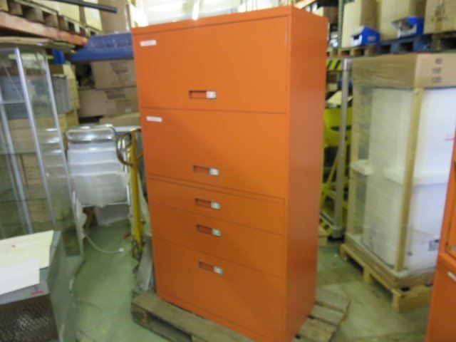 Armadi: W01 grosser Schubladenstock, Top, Orange – Usato da Necker venduto da liq24