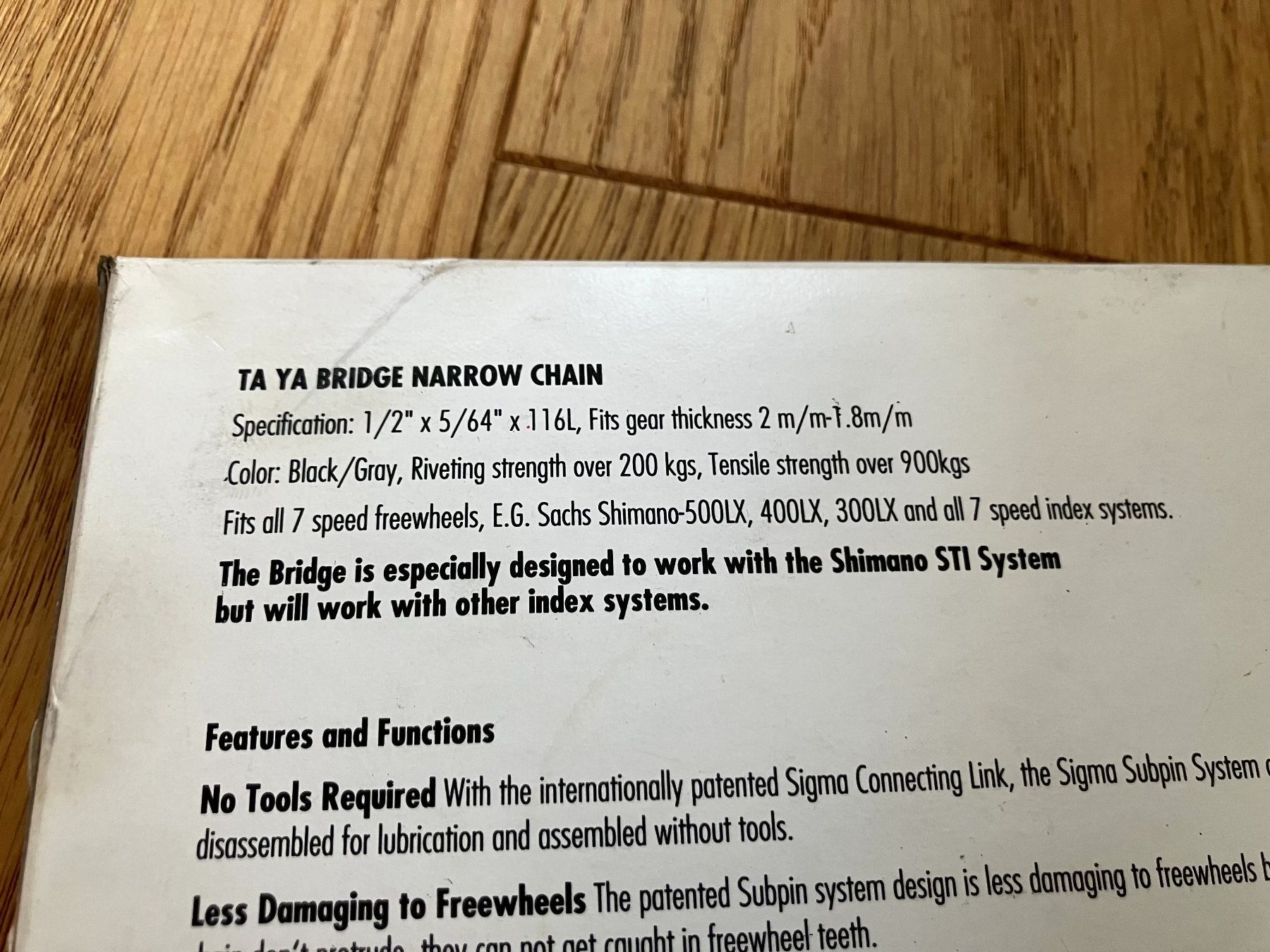Pièces détachées: Taya Bridge Kette Vintage NOS – Neuf avec emballage d'origine à Obermumpf par Estrela67 3