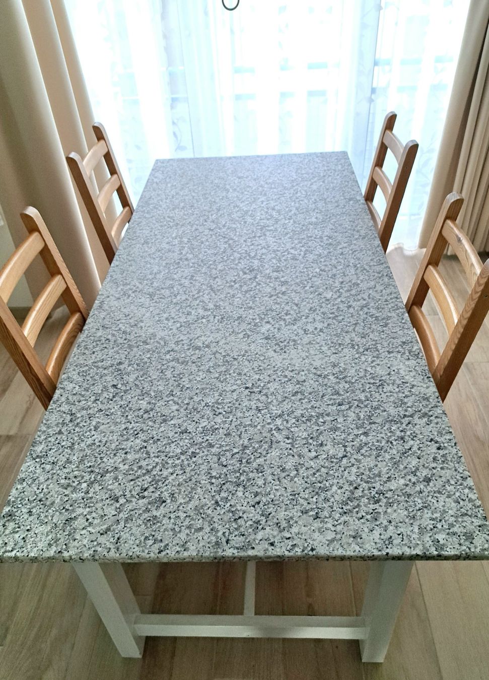 Tische: Stein - Tischplatte Granit "Sardo Bianco" 185 x 85 cm – Neu (gemäss Beschreibung) aus Niederhasli von Mhew 7