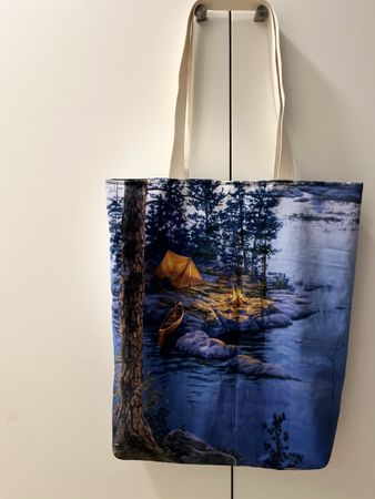 Sommer Strandtasche mit See-Motiv – Einzigartig & Praktisch