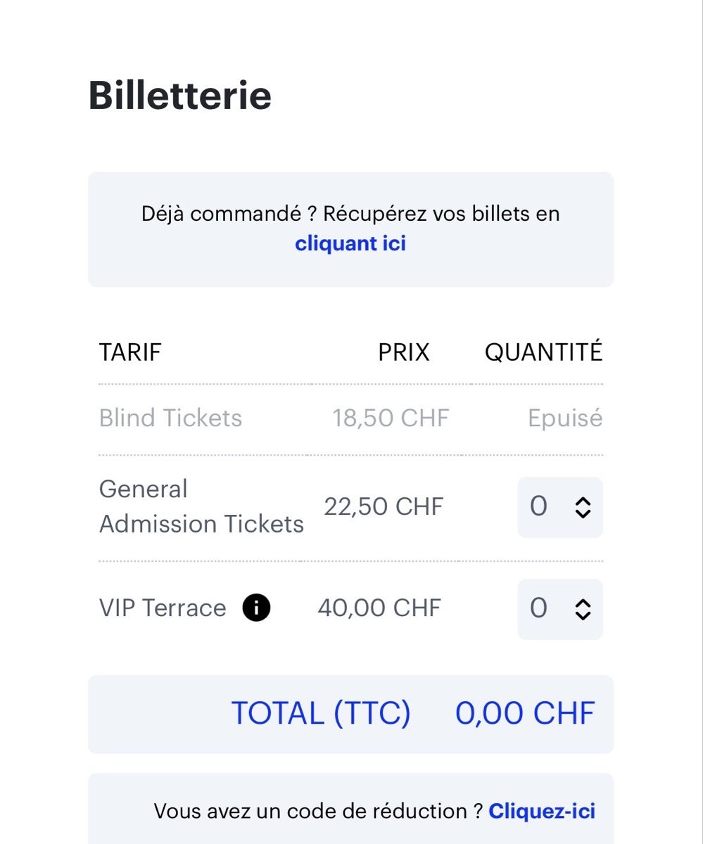 Billets: 2x Tickets Daydance – Neuf avec emballage d'origine à Worblaufen par ste_2qwj 6