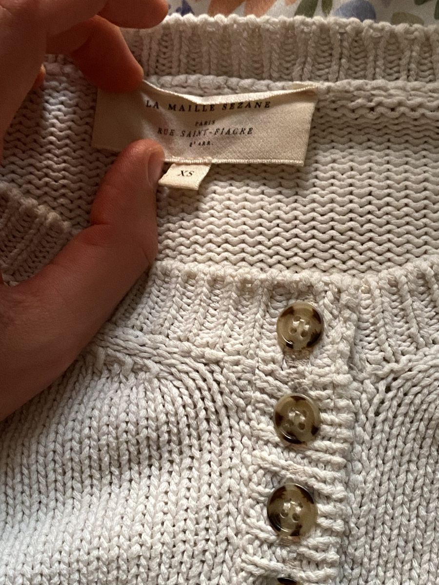 Pullover & Sweatshirts: Sezane Pullover Leontine gestreift Weiss/Schwarz size XS – Neu (gemäss Beschreibung) aus Zürich von Marjolynee 1