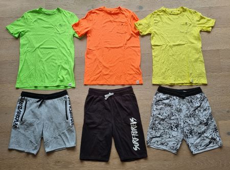 Kleiderpaket 6 Teile Gr. 164 / 170 für Jungen H&M WE Fashion