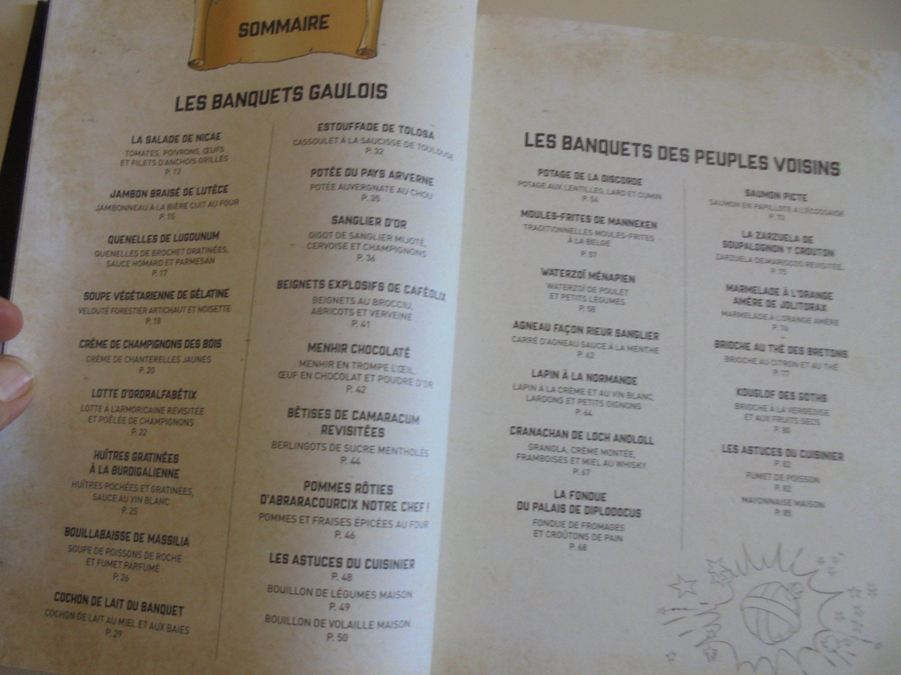 Comics: " les banquets d' Astérix " édition Hachette. 144 pages – Gebraucht aus Eclépens von Consuelo 2