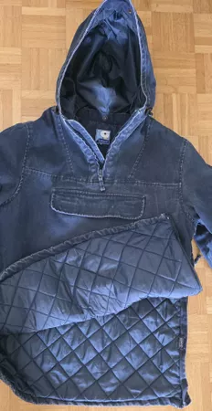 Manteau/Blouson hiver Mousqueton M bleu