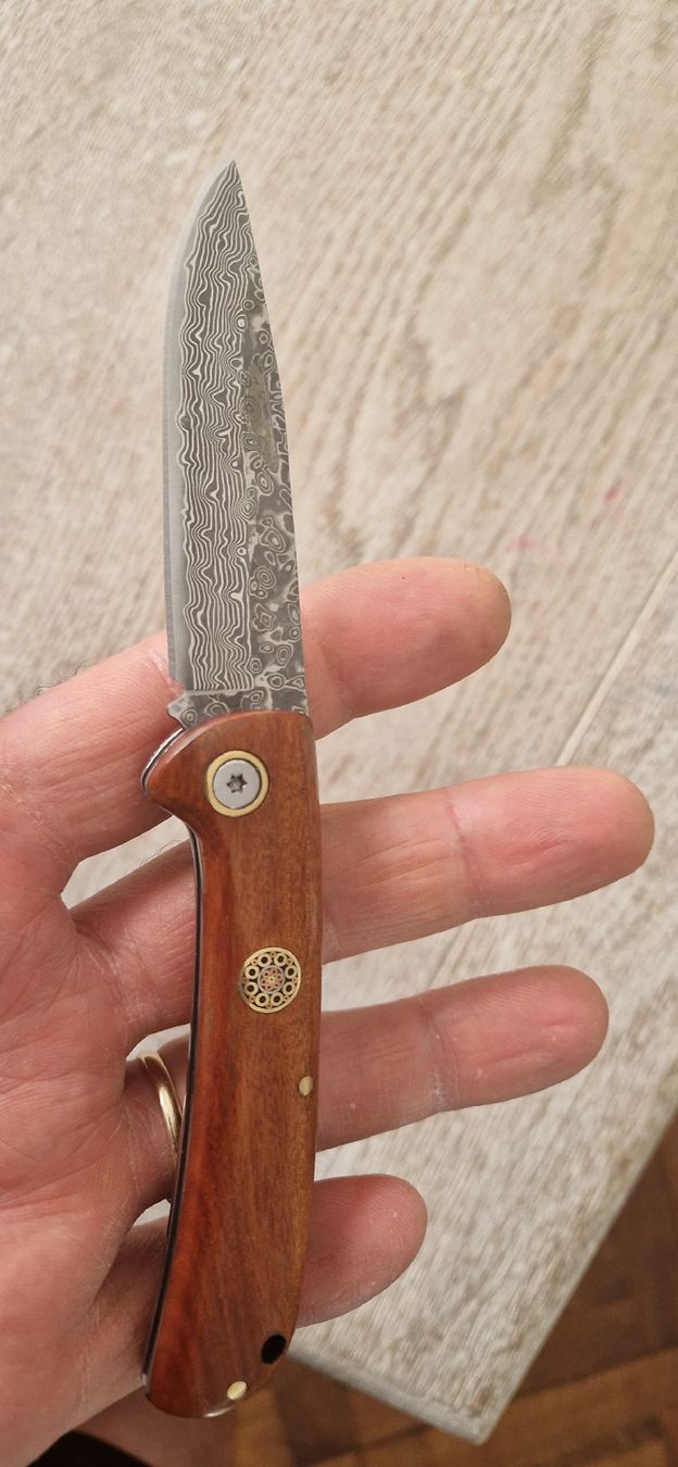 Coltelli tascabile: klappmesser damast – Nuovo (secondo la descrizione) da Burgdorf venduto da maj_swz8 2