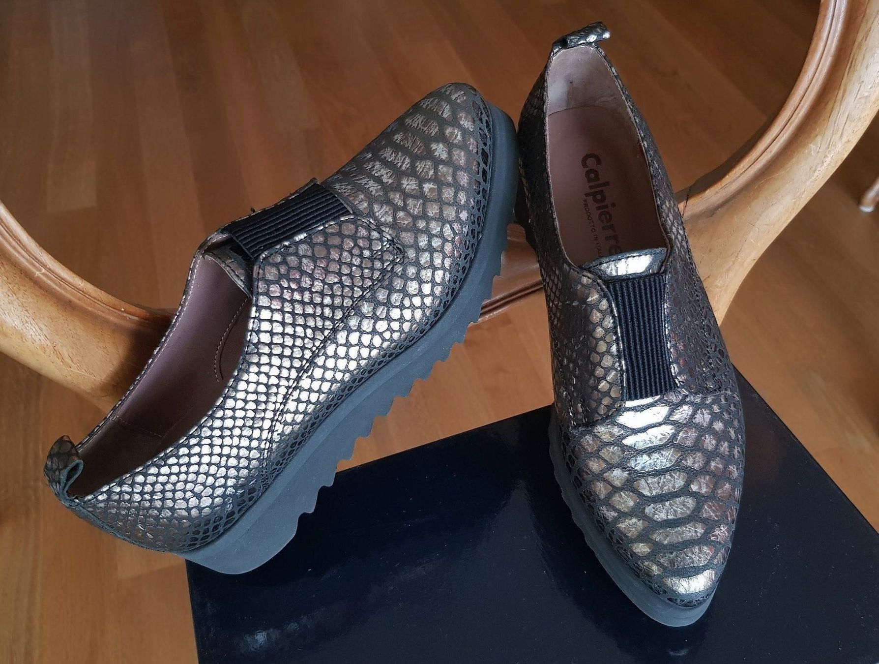 Scarpe da donna: Designer Lederschuhe von Calpierre Gr.38 – Nuovo e nell'imballaggio originale da Reinach AG venduto da innamac 5