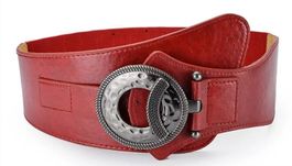 Bund breite Römischer Stil Rot - Ceinture style Romaine