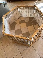 Parc en bois pour bébé 3 hauteurs 