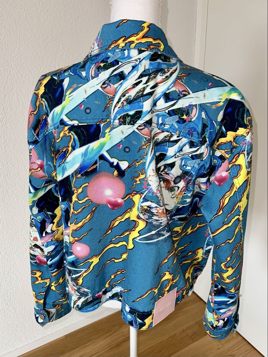 Giacche: NG Order Unique printed denim jacket, size EU 42 – Nuovo (secondo la descrizione) da Bern venduto da RussianDoll 3