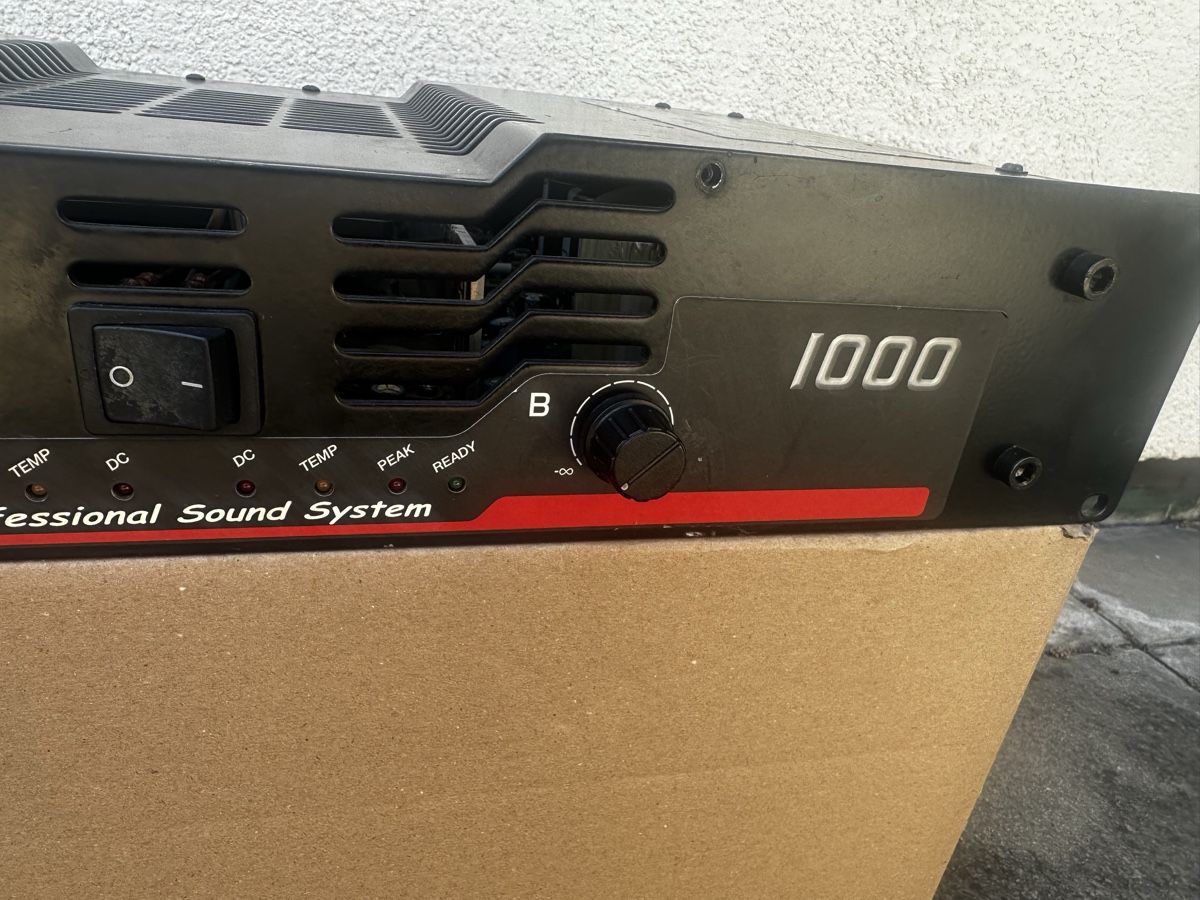Amplificateurs: PSS 1000 Stereo Power Amplifier  – D'occasion à Zürich par deftwow 2