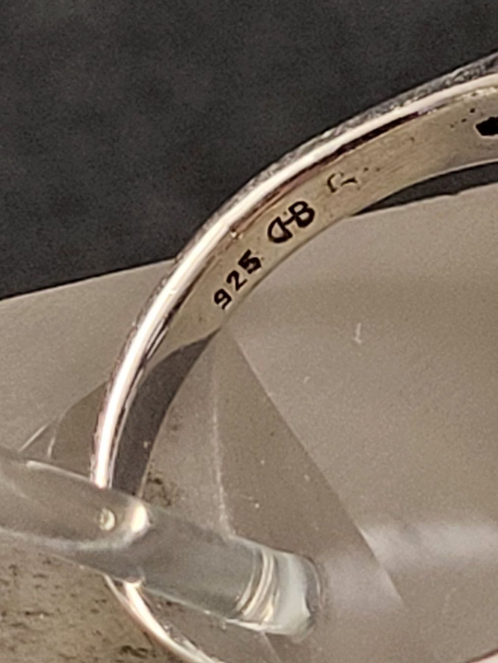 Anelli: Silberring mit Markasiten Jugendstil – Usato da Basel venduto da spinne02 5