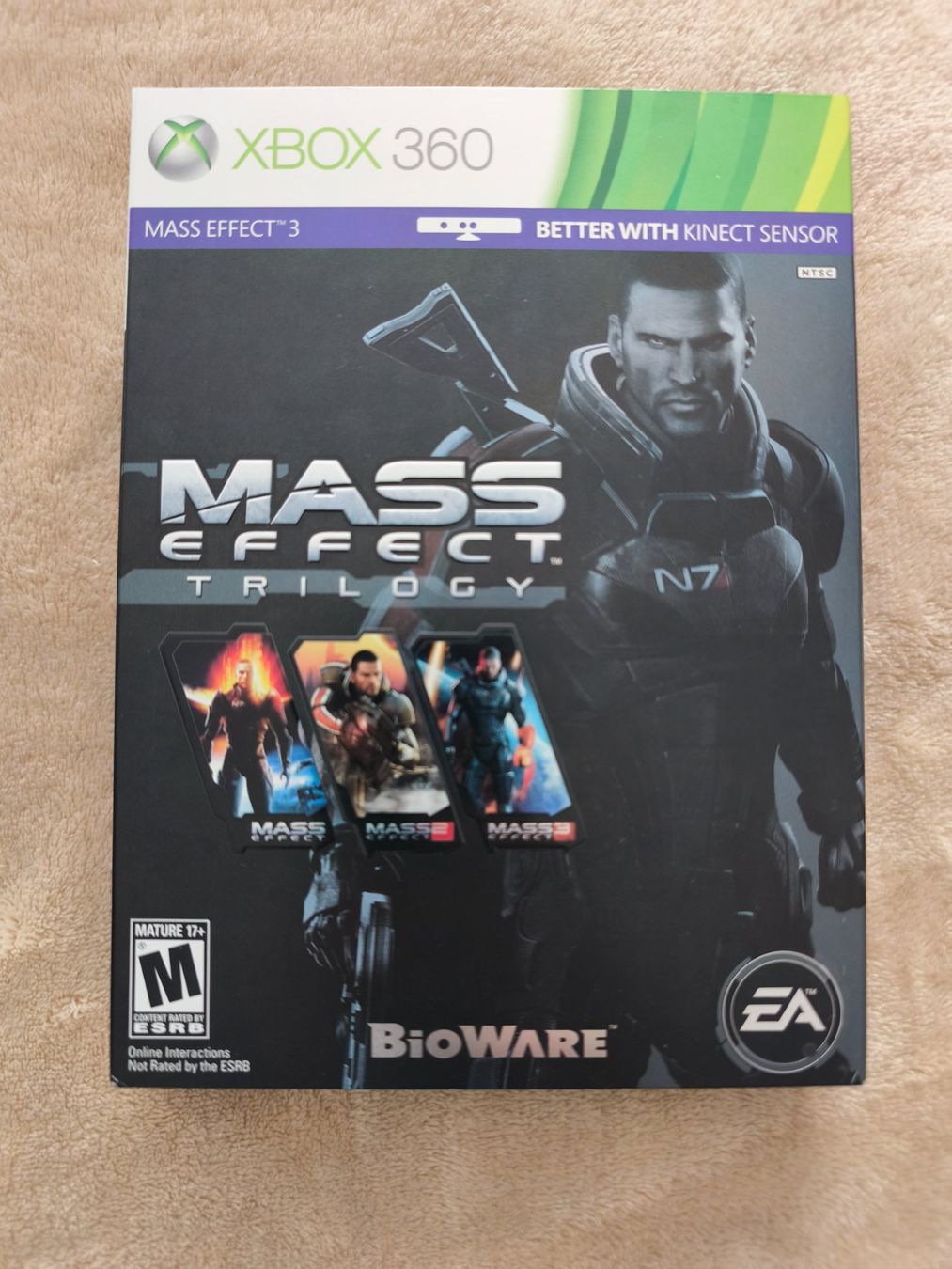 Microsoft Giochi: MASS EFFECT TRILOGY XBOX 360 NTSC – Nuovo e nell'imballaggio originale da Winterthur venduto da Dr.Pepper01