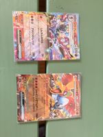 2 Pokémon Karten Japanisch ex Set guter Zustand