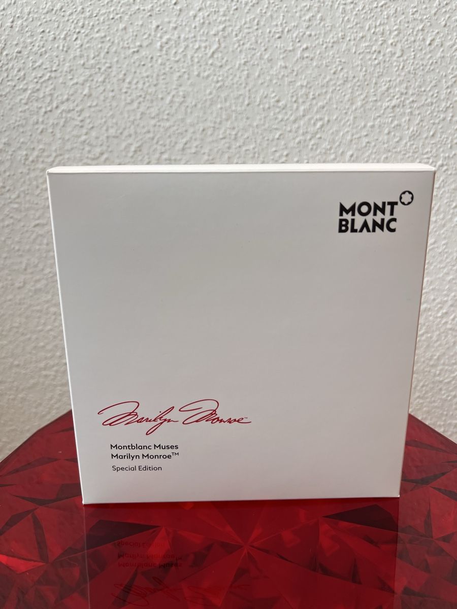 Montblanc Penna & Evidenziatori: MONTBLANC Muses Marilyn Monroe Rollerball in rot – Usato da Zürich venduto da car_x52z 7
