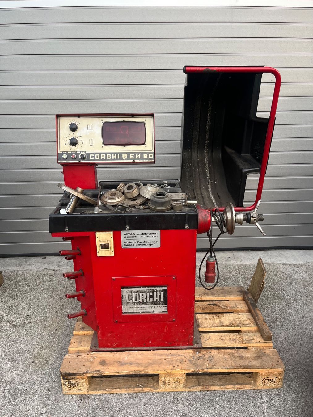 Corghi Tutte le macchine: Auswuchtmaschine Corghi – Usato da Dällikon venduto da CH-Schrauber