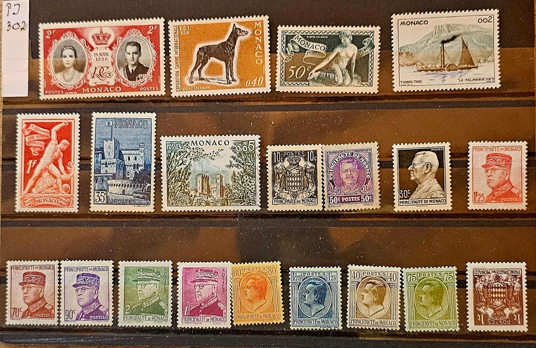 Alle Briefmarken: MONACO timbres anciens – Gebraucht aus Les Valettes von Nuba1